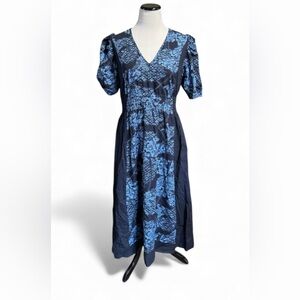 EUC Wrap London Printed maxi-dress
Pure cotton SZ 10